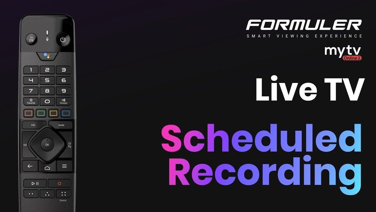 schedule-recording